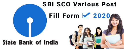 SBI SCO Various Post 2020