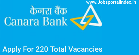 Canara Bank SO Recruitment 2020